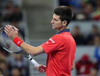Im Video: Genialer No-Look-Shot von Novak Djokovic