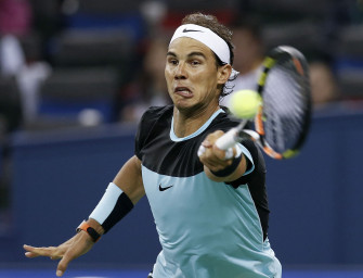 Return-Kracher: Triple-Hot-Shot von Rafael Nadal!