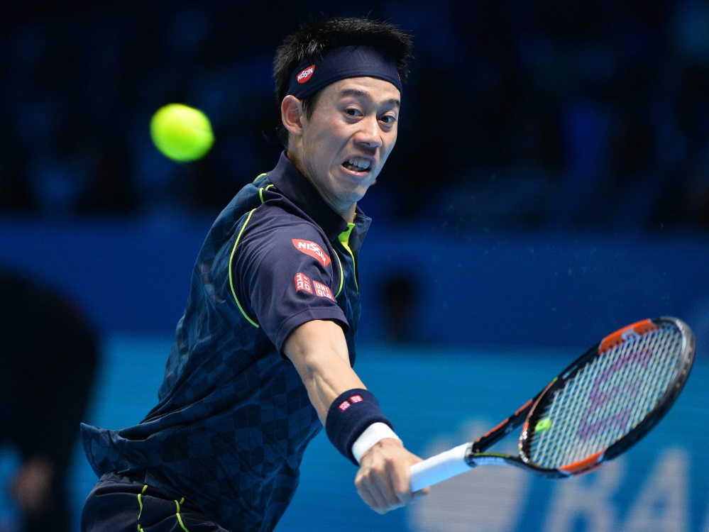 Kei Nishikori wahrt seine Chance auf das Halbfinale