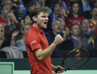 Davis Cup-Finale: Goffin bringt Belgien nach Fehlstart in Führung