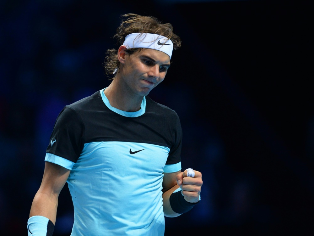 Rafael Nadal besiegt seinen Landsmann David Ferrer