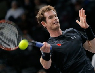 Murray im Finale des ATP-Masters in Paris