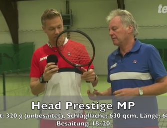 Schlägertests 2016: Der Prestige MP von Head im Video