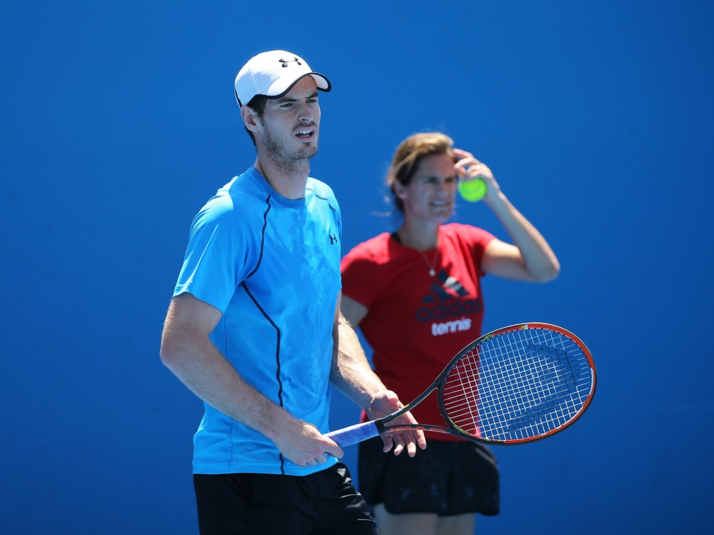 Andy Murray kann wieder auf Amelie Mauresmo zählen