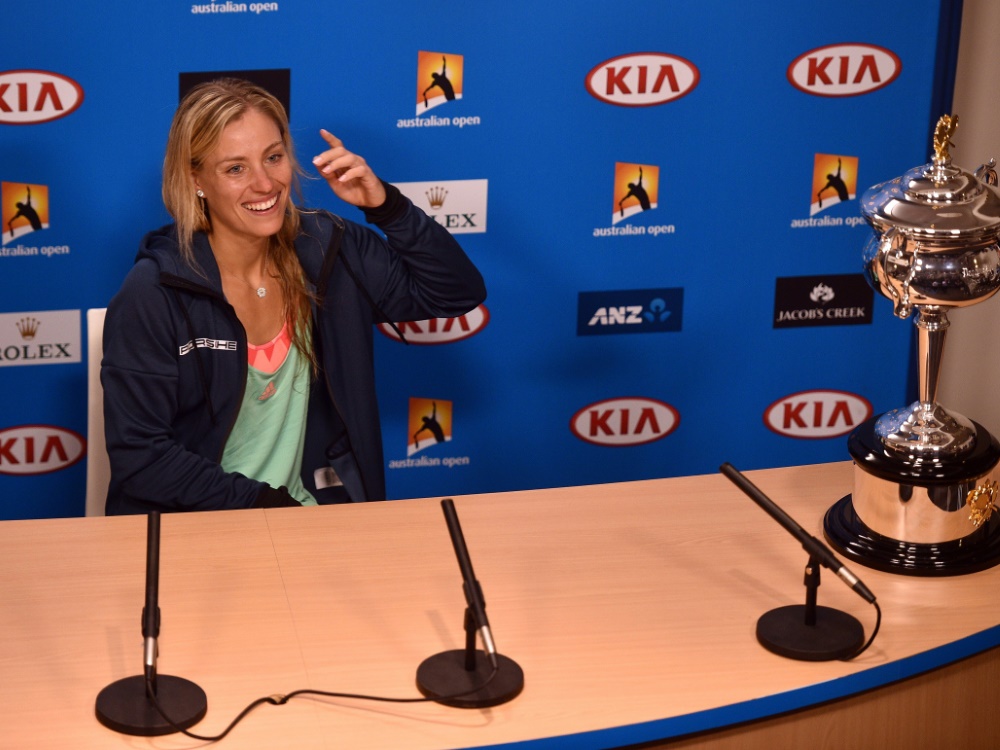 Kerber nach Tittelgewinn: „Die Angie bleibt die Angie“