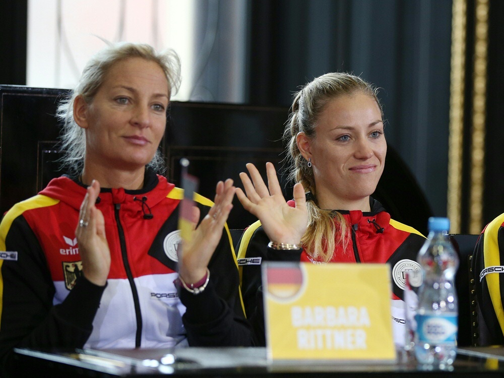 Barbara Rittner (l.) traut  Angelique Kerber einiges zu