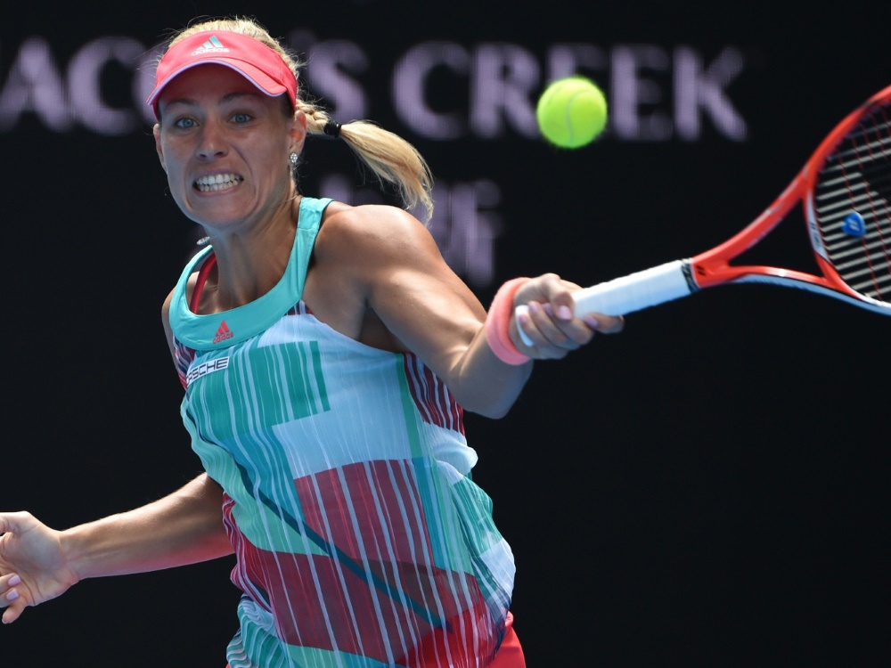 Kerber geht als Außenseiterin ins Finale von Melbourne