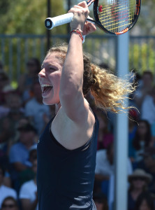 Anna-Lena Friedsam bei den Australian Open.