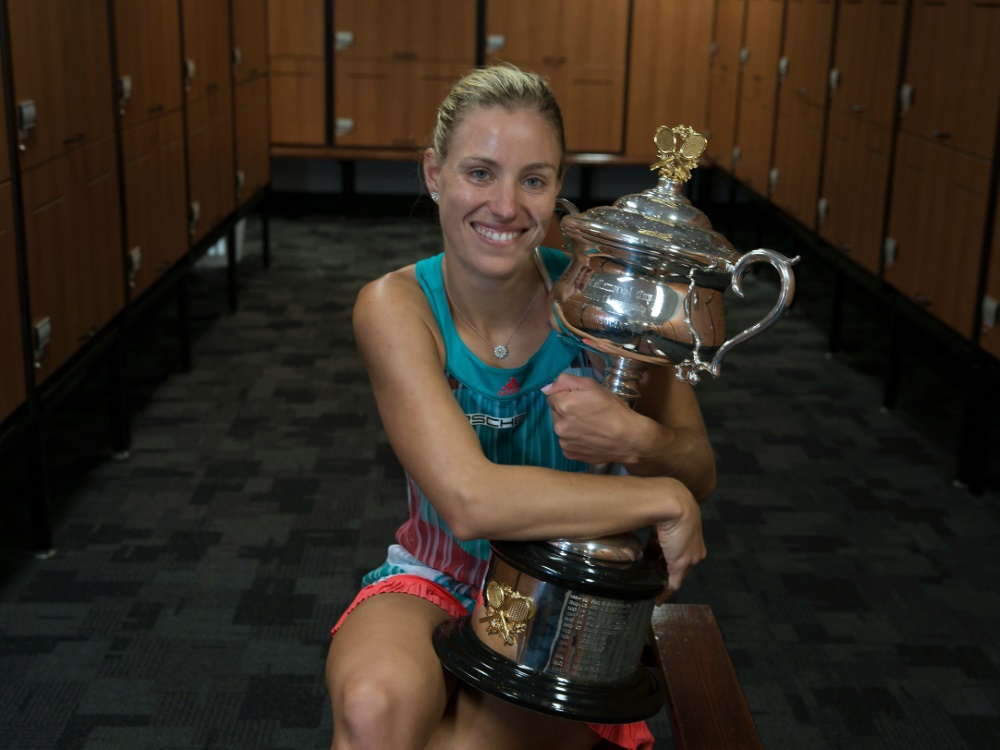 Angelique Kerber gewinnt ihren ersten Grand-Slam-Titel