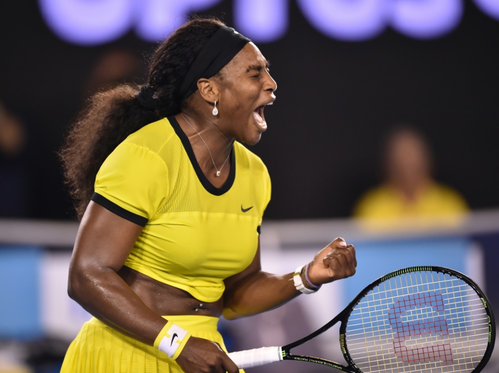 Titelverteidigerin Serena Williams stürmte ins Finale der Australian Open