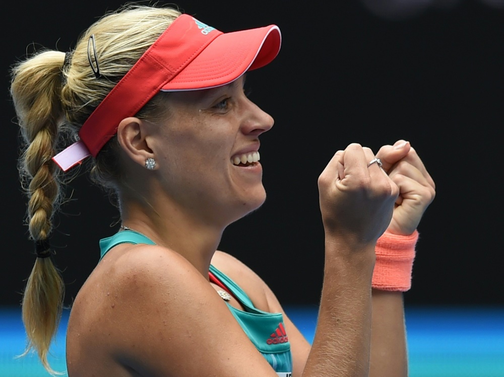 Angelique Kerber steht erstmals im Halbfinale der Australian Open