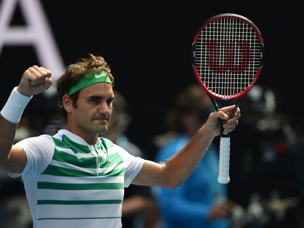 Roger Federer steht im Halbfinale der Australian Open
