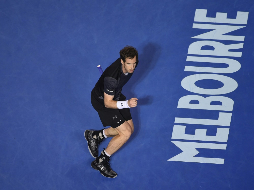 Andy Murray erreicht das Viertelfinale