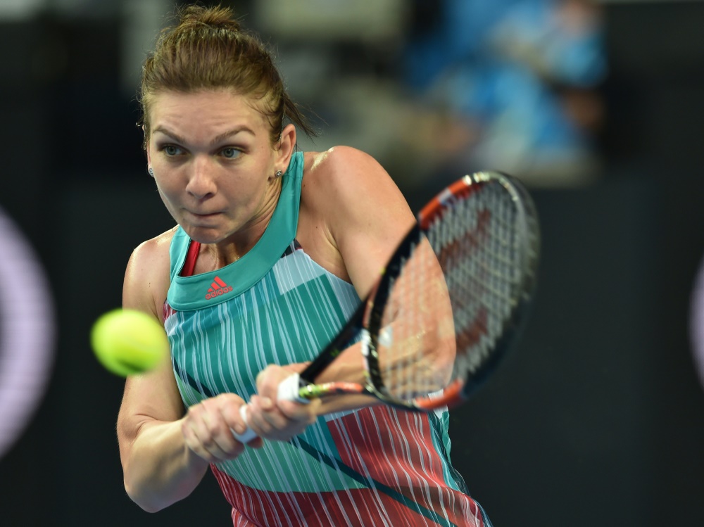 Simona Halep muss sich in Runde eins geschlagen geben