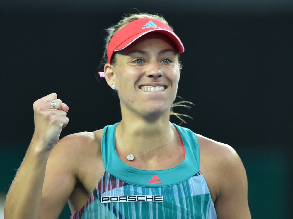 Angelique Kerber steht in Melbourne in der dritten Runde