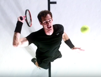 Video: Zeitlupen-Schlagstudie von Andy Murray