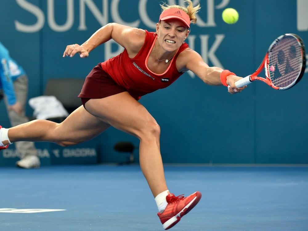 Angelique Kerber hat in Brisbane das Halbfinale erreicht