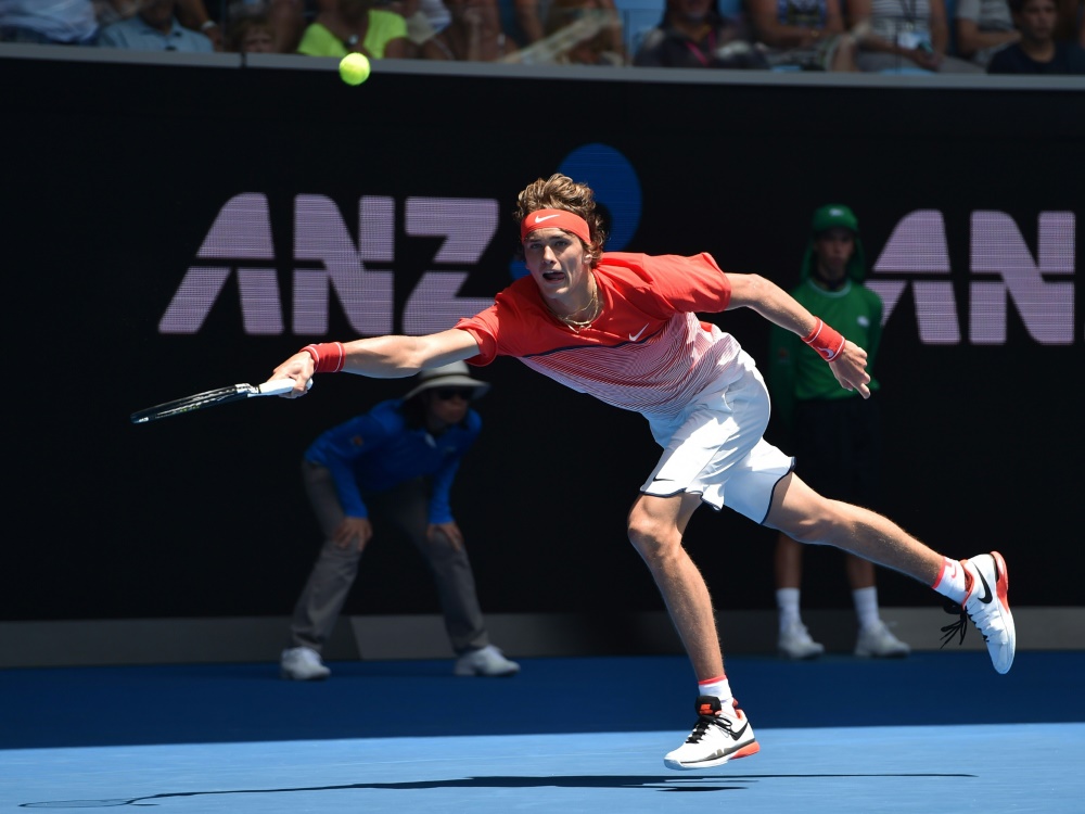 Alexander Zverev streckte sich gegen Andy Murray vergeblich