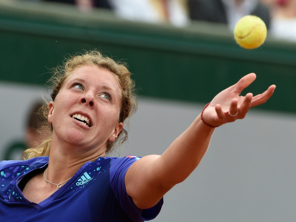 Friedsams Gegnerin musste das Match aufgeben