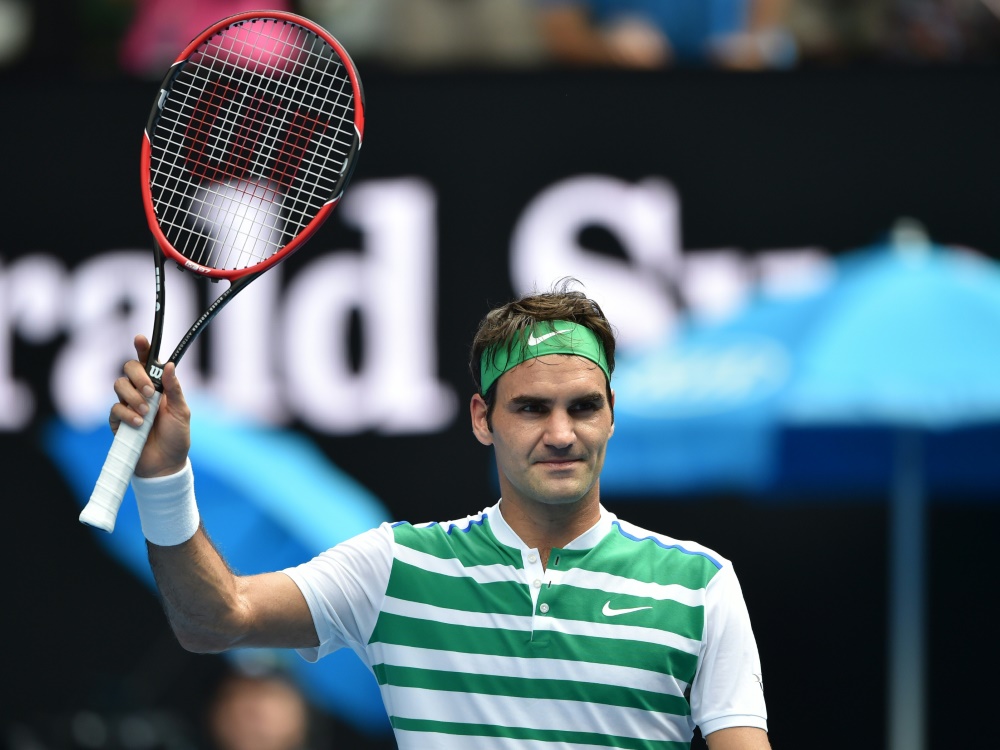 Lässt sich von Dolgopolow nicht stoppen: Roger Federer