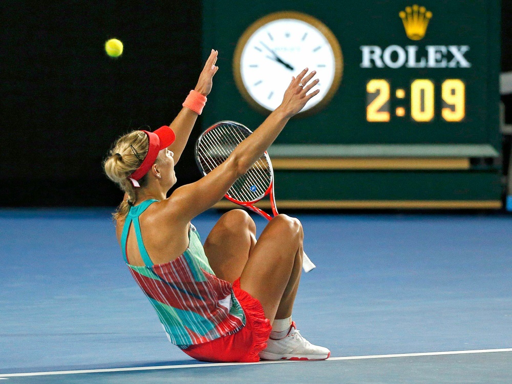 Langer Abend in Melbourne für Angelique Kerber
