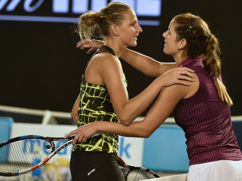 Pliskova und Görges freuen sich über ihren Sieg