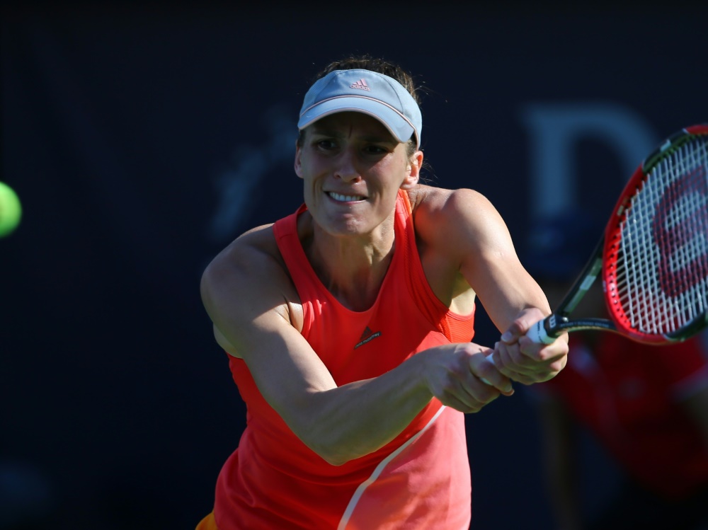 Petkovic schlägt Muguruza im Viertelfinale