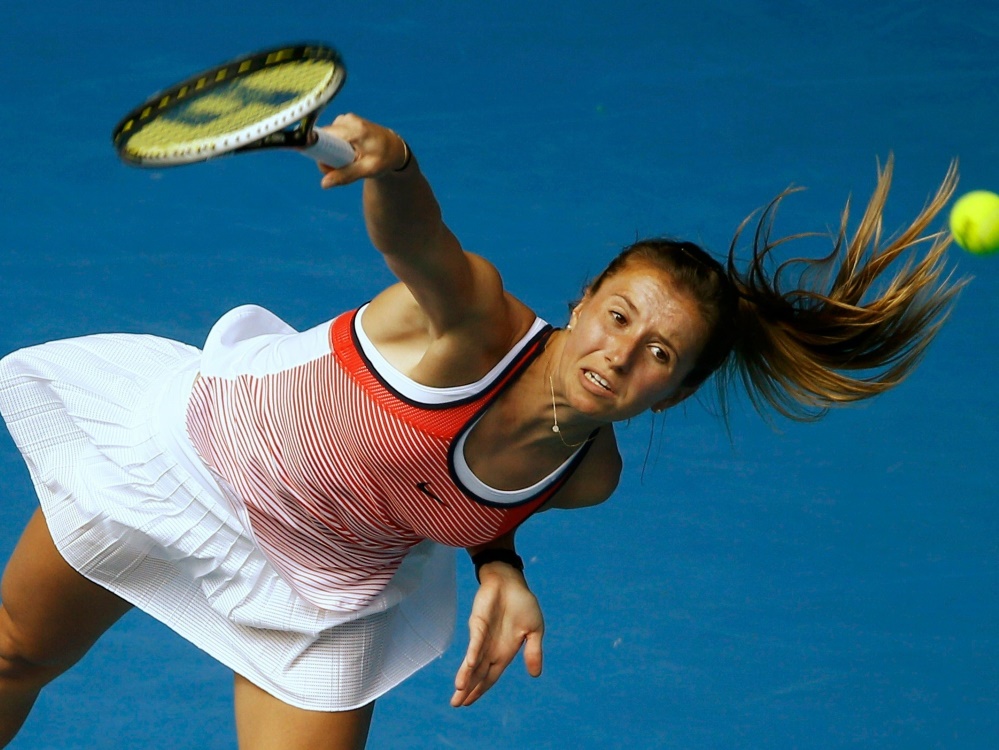 Annika Beck ist in St. Petersburg ausgeschieden