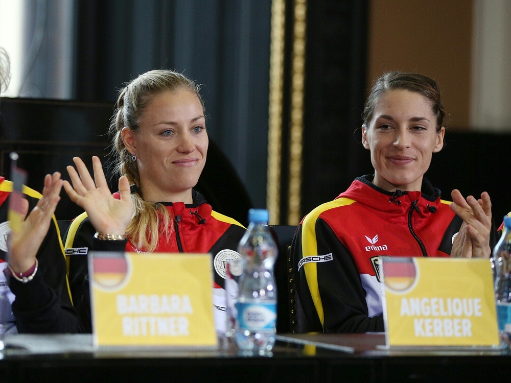 Angelique Kerber (l.) und Andrea Petkovic (r.)