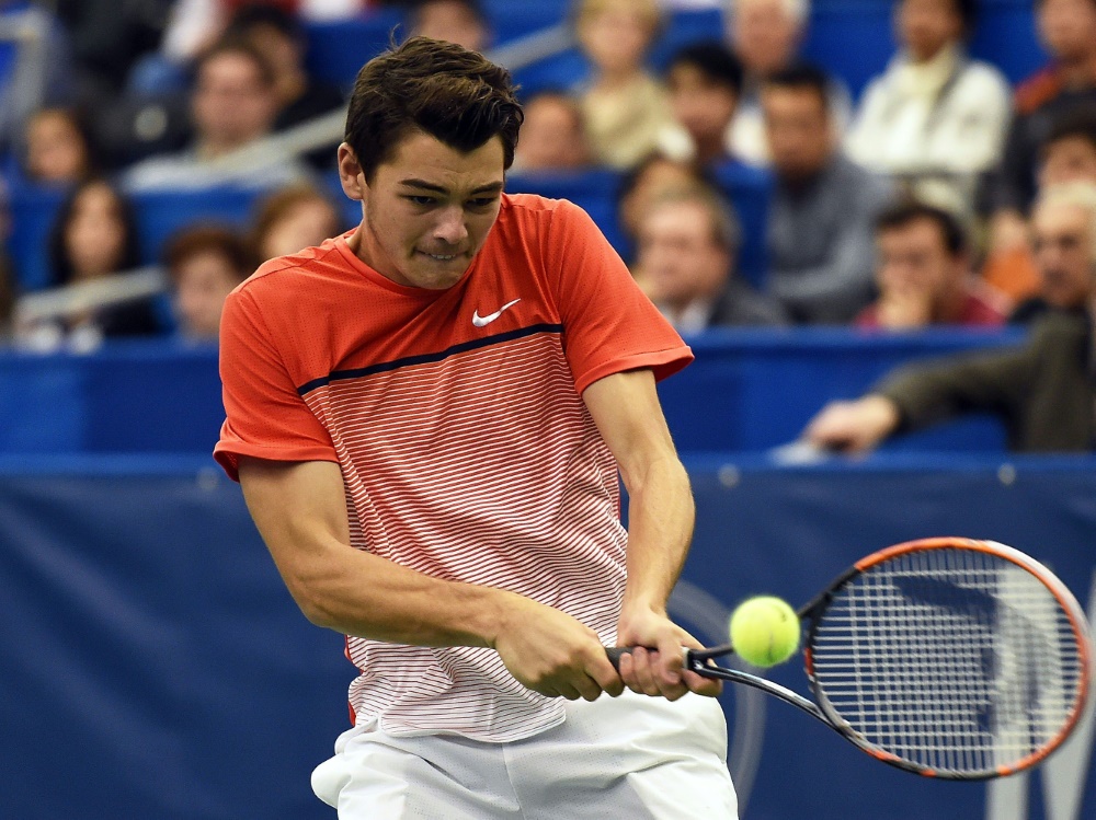 US-Teenager Fritz erst im Finale gestoppt