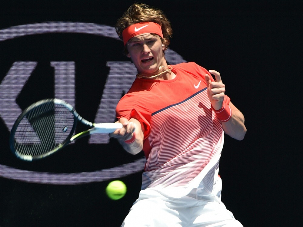 Alexander Zverev in Montpellier im Achtelfinale