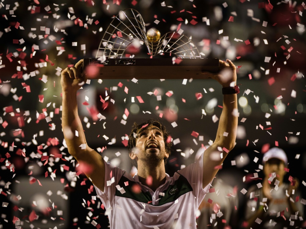 Sieg im Endspiel von Rio: Pablo Cuevas aus Uruguay