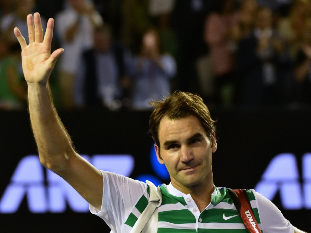 Tennisspieler Roger Federer fällt aus