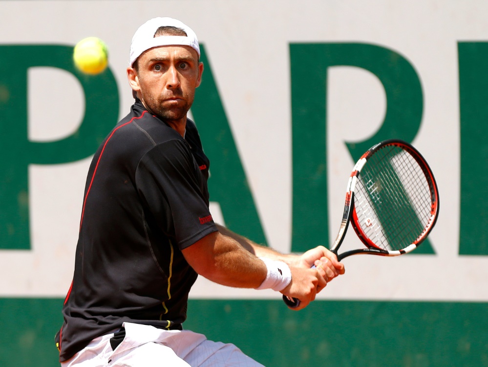 Becker bezwang seinen Kontrahenten in zwei Sätzen