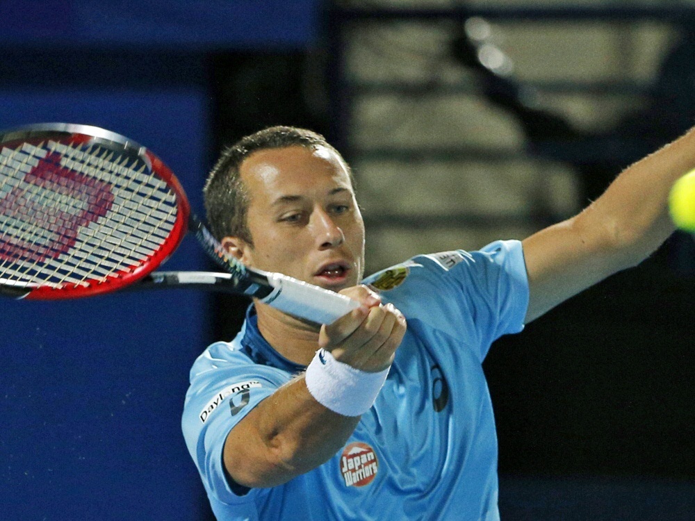 Philipp Kohlschreiber im Viertelfinale von Dubai