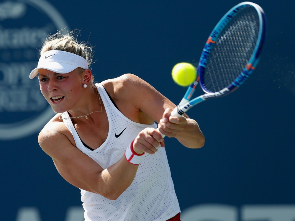 Carina Witthöft besiegt Tamira Paszek aus Österreich