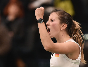 Fed Cup: Annika Beck wahrt Halbfinal-Chance!