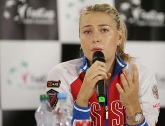 Kreml spielt „Fall Sharapova“ herunter
