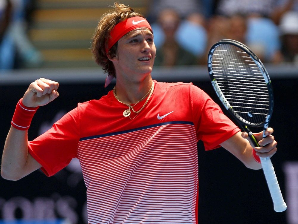 Zverev spielt am Freitag gegen Tomas Berdych