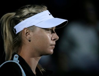 Arm-Verletzung – Sharapova sagt für Indian Wells ab