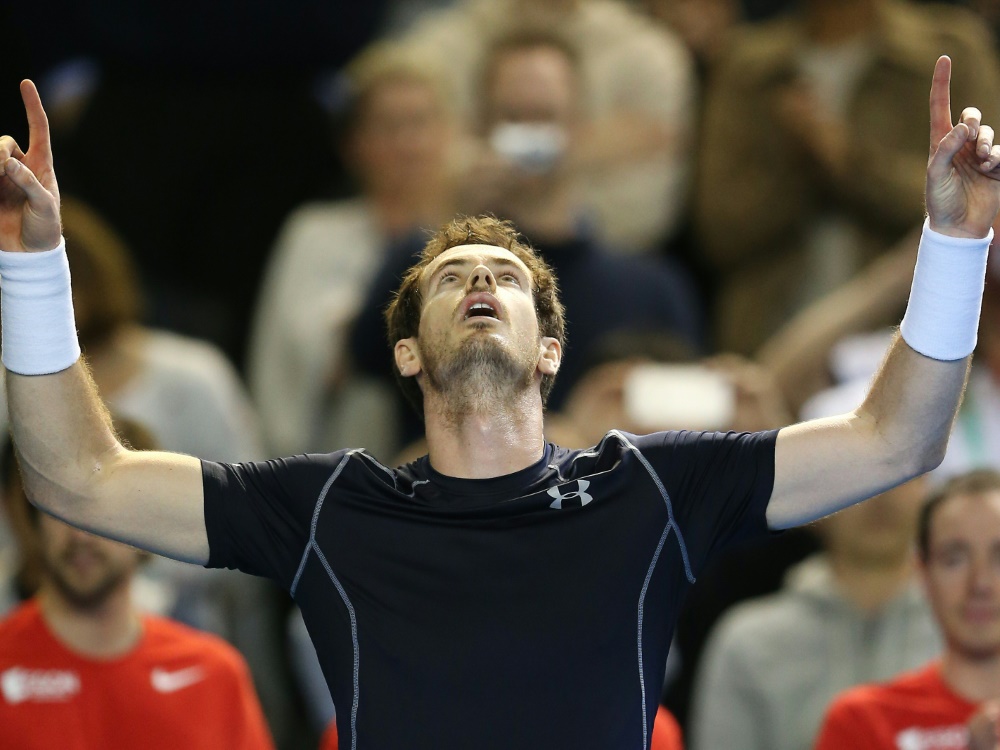 Andy Murray führt Großbritannien ins Viertelfinale