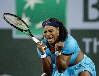 Serena Williams in Indian Wells im Finale