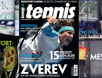 tennis MAGAZIN 4/2016: Blick ins Heft