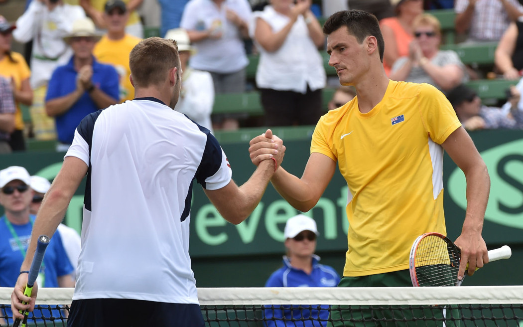 TENNIS-DAVIS-CUP-AUSTRALIA-USA