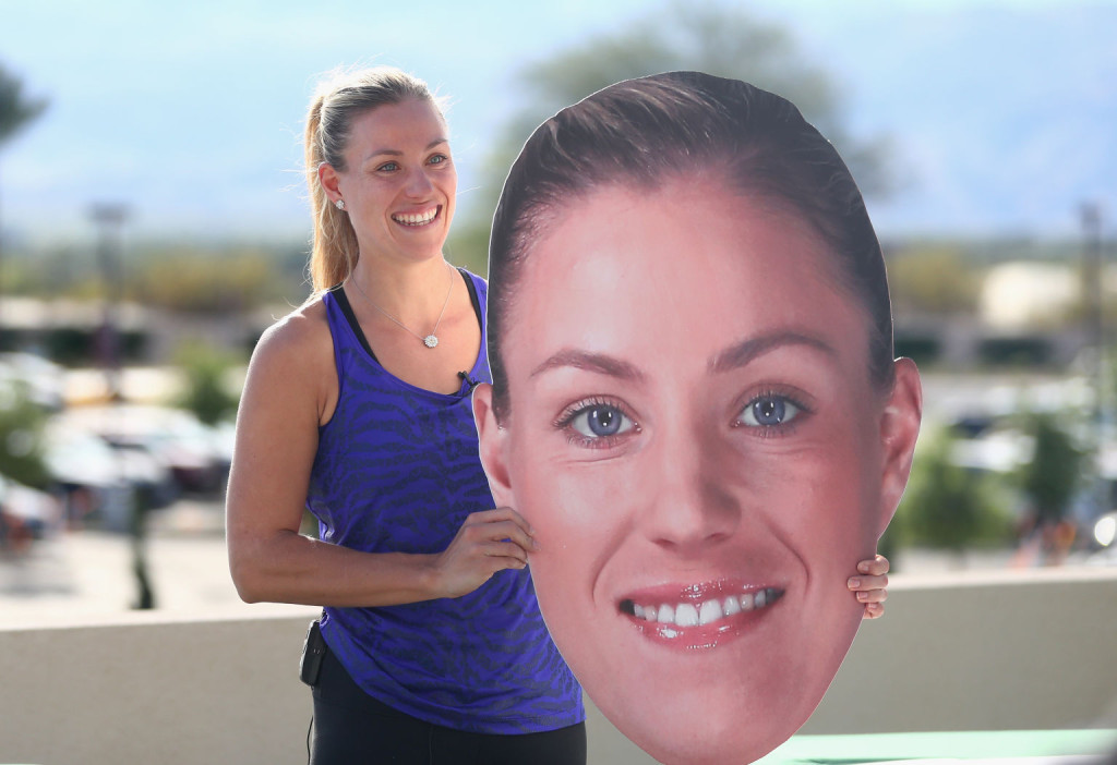 Die doppelte Kerber in Indian Wells