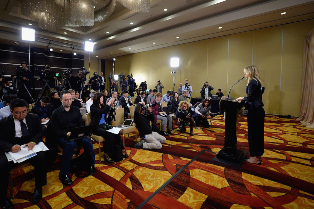 Maria Sharapova News Conference