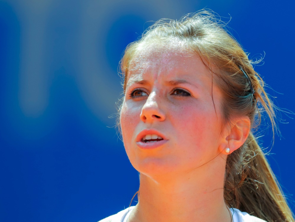 Annika Beck verliert ihr Erstrunden-Match gegen Makarowa