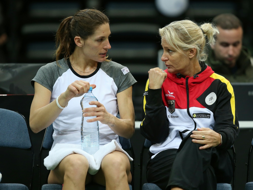 Das Fed-Cup-Team um Andrea Petkovic trifft auf Rumänien