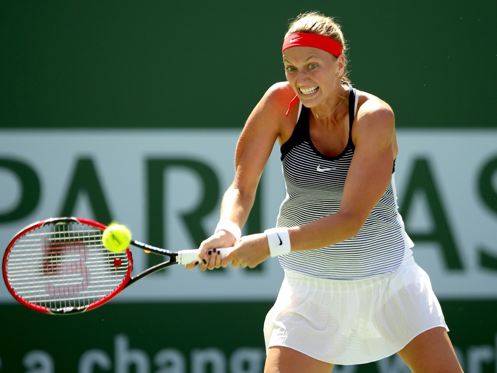 Kvitova in Stuttgart im Viertelfinale