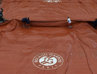 Regen in Paris: Keine Matches am Montag